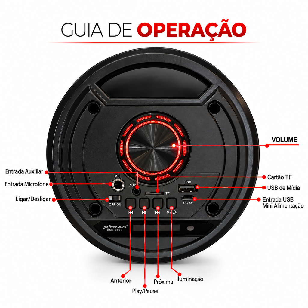 PX20 Xtrad com Microfone