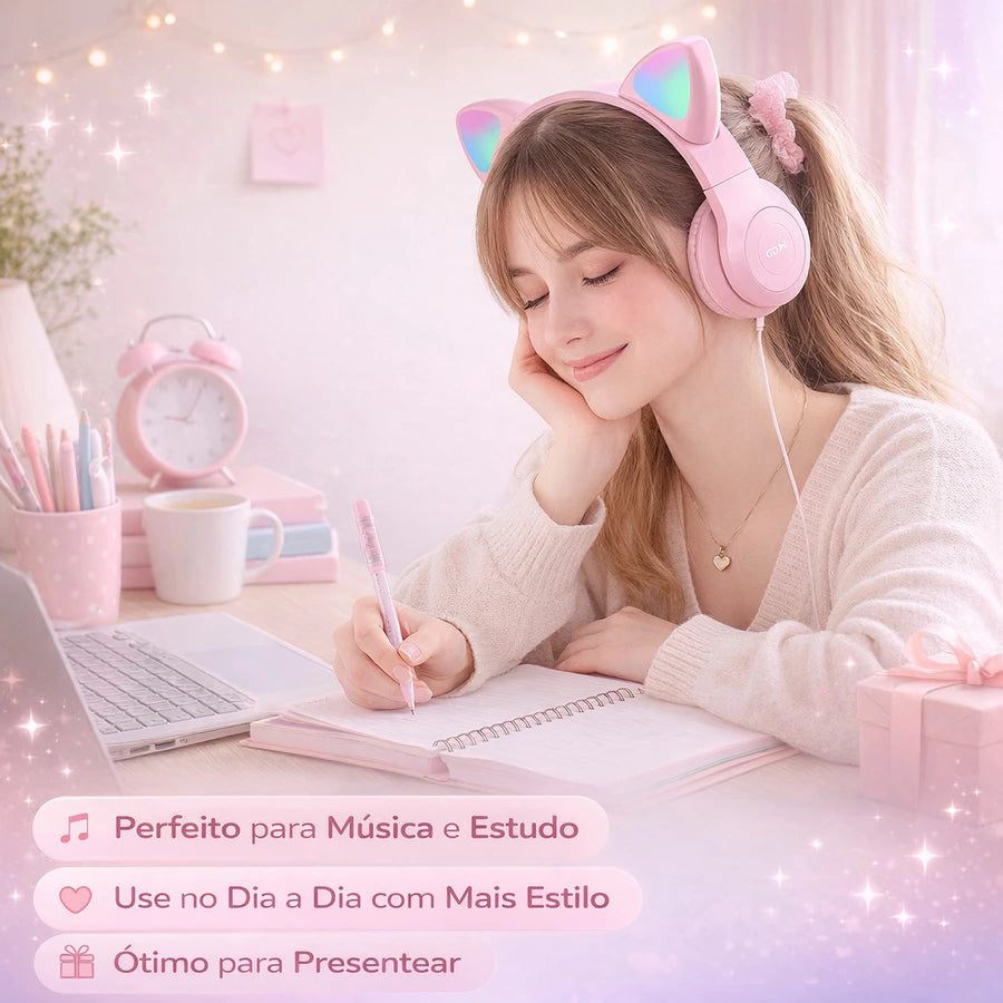 Cat Kids Fone de ouvido